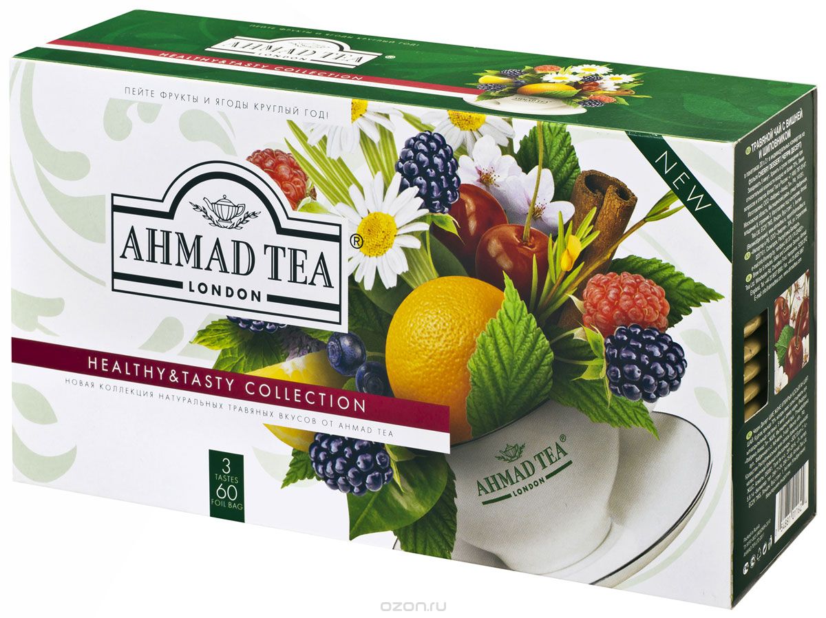 Ahmad Tea Healthy&Tasty 2    , 60 