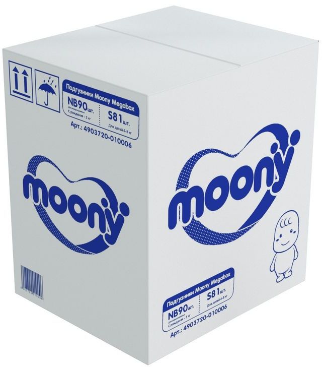  Moony Megabox, 4-8 ,  NB, 90 ,  S, 81 