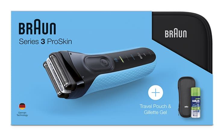  Braun Series 3 ProSkin 3010s Wet&Dry, 81645076, ,  +  Gillette + 