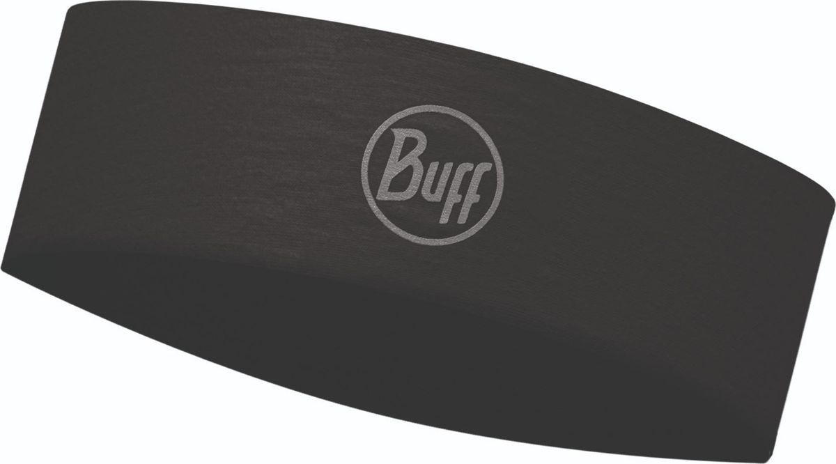    Buff CoolNet UV+ Slim Headband R-Solid Black, : . 120060.999.10.  